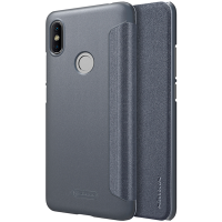 Чехол книжка NILLKIN Sparkle leather case для Xiaomi Redmi S2 (Gray)